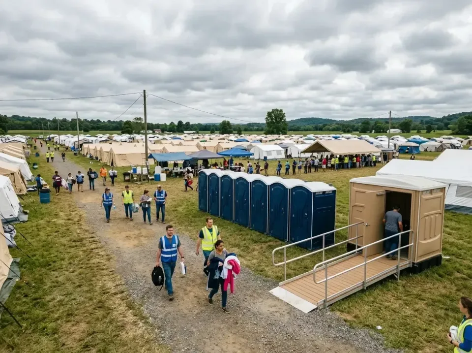 disaster-relief-camp-restrooms-010 — frequently asked questions, Dumpster & Portable Bathrooms Rental in Bel Air, MD